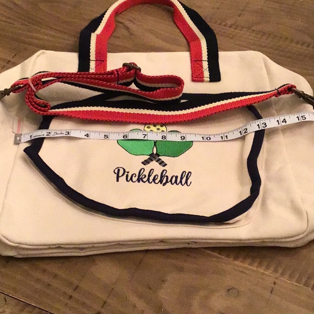 Pickleball CB Station canvas tote - Picture 14 of 14